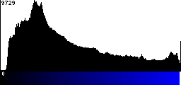 Blue Histogram