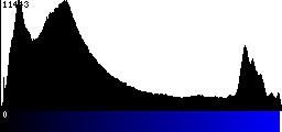 Blue Histogram