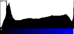 Blue Histogram