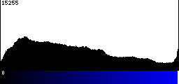 Blue Histogram