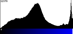 Blue Histogram