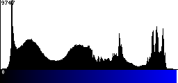 Blue Histogram