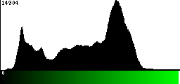 Green Histogram