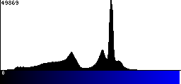 Blue Histogram