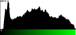 Green Histogram