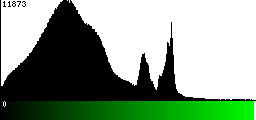 Green Histogram