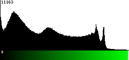 Green Histogram