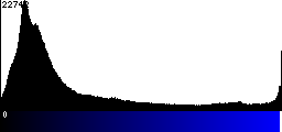 Blue Histogram