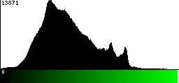 Green Histogram