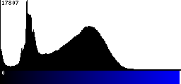 Blue Histogram