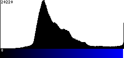 Blue Histogram