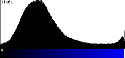 Blue Histogram