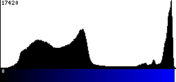 Blue Histogram