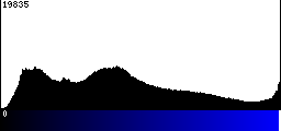 Blue Histogram