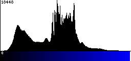 Blue Histogram