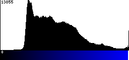 Blue Histogram