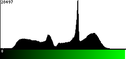 Green Histogram