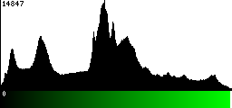 Green Histogram