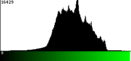 Green Histogram