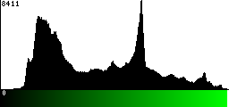 Green Histogram