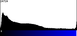 Blue Histogram