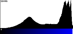 Blue Histogram