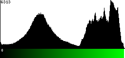 Green Histogram