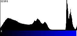 Blue Histogram