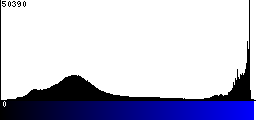 Blue Histogram