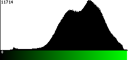 Green Histogram