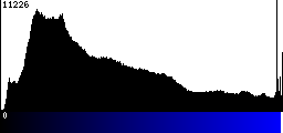 Blue Histogram