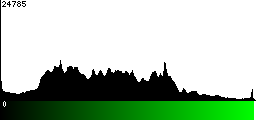 Green Histogram