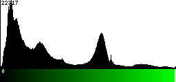 Green Histogram