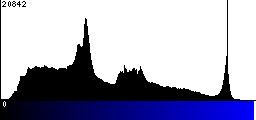 Blue Histogram