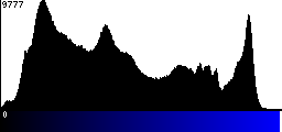 Blue Histogram