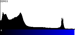 Blue Histogram