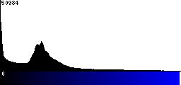 Blue Histogram