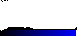 Blue Histogram