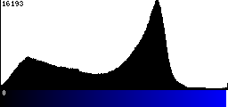 Blue Histogram