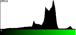 Green Histogram