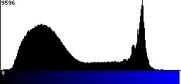 Blue Histogram