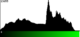 Green Histogram