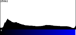 Blue Histogram