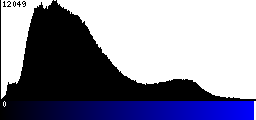 Blue Histogram