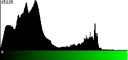 Green Histogram