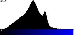 Blue Histogram