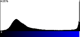 Blue Histogram