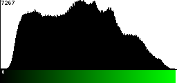 Green Histogram