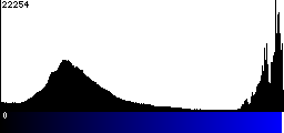 Blue Histogram