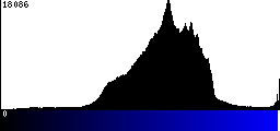 Blue Histogram